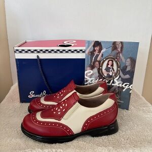 Sandbaggers - Madison Womens Golf Shoes in Bigtime Red - 6.5